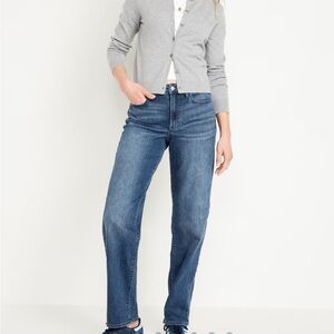 Old Navy High Waisted Jeans Dark Wash 0